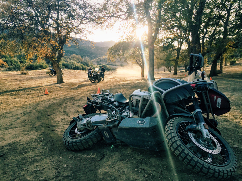 This bike did far better in the cone course than I imagined, but picking her up was still quite a chore. Photo: Sean’s iPhone